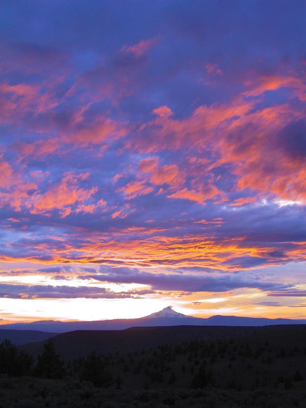Mount Hood At Sunset